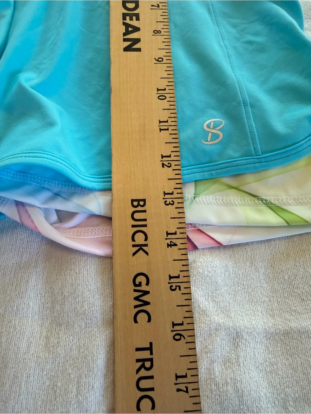 NWT Sofibella Aqua Active Pickle Ball Streetwear Skort‎ Size XL Athletic Shorts